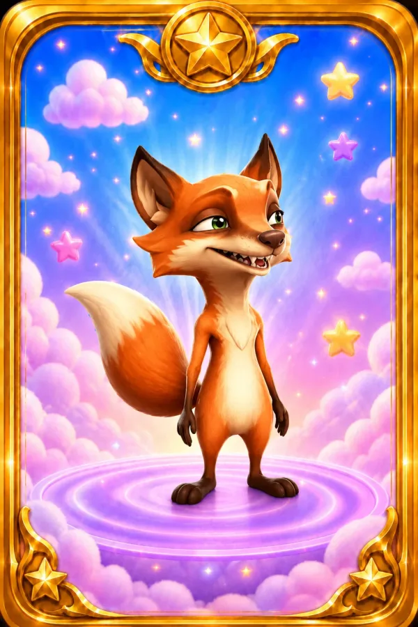 Finn the Fox, a WimziPal AI voice buddy