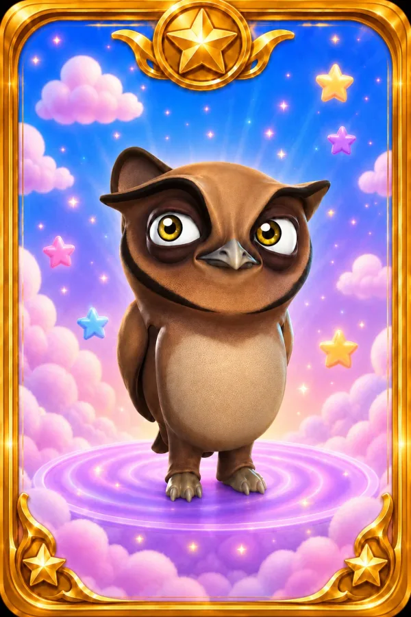 Professor Hoo the Owl, a WimziPal AI voice buddy