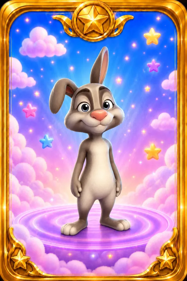 Lina the Rabbit, a WimziPal AI voice buddy