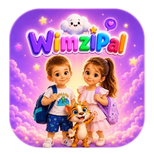 WimziPal's cast of buddy characters together
